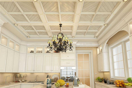 廚房吊頂效果圖集成吊頂-鋁扣板集成吊頂效果圖