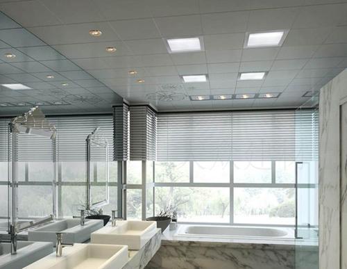廚房衛生間陽臺集成吊頂效果圖-開放式陽臺可以用鋁扣板吊頂嗎