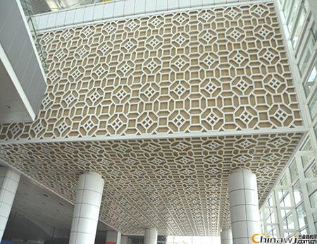 雕花鋁扣板-雕花鋁單板的應用范圍廣泛