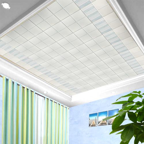 廚房衛生間陽臺集成吊頂效果圖-開放式陽臺可以用鋁扣板吊頂嗎