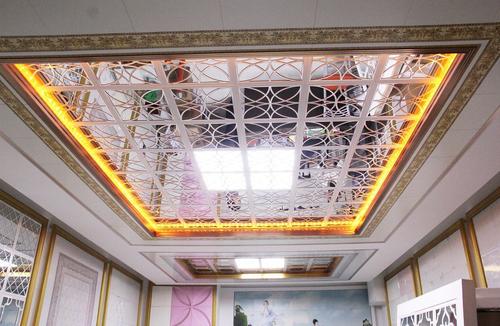 集成吊頂半吊封邊-鋁扣板集成吊頂窗簾軌道