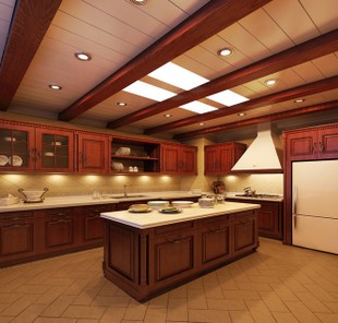 客廳木紋鋁扣板吊頂-客廳鋁扣板仿木紋-仿木紋鋁扣板餐廳