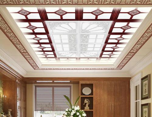 集成吊頂復式頂圖-鋁扣板集成吊頂效果圖