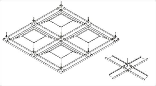 道鋁扣板吊頂規格-工裝鋁扣板吊頂規格尺寸等參數講解