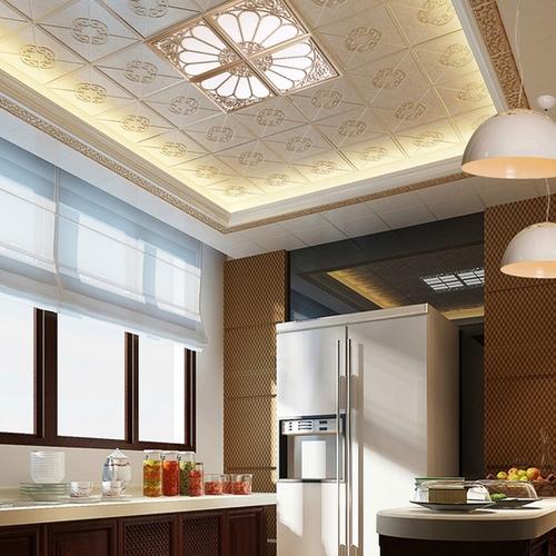 拼花造型鋁扣板-鋁扣板天花造型的-拼花造型鋁扣板