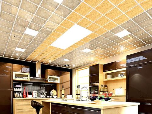 鋁扣板集成吊頂開店選擇哪個品牌-石膏板和鋁扣板集成吊頂