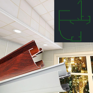 鋁扣板高低吊頂-客廳鋁扣板吊頂一級