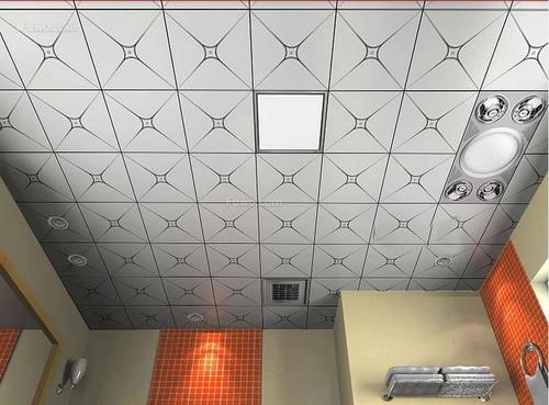 鋁扣板吊頂貼圖效果圖-先來看看這些廚衛(wèi)吊頂效果圖