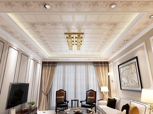 鋁扣板店鋪效果圖-600*600鋁扣板廠家怎么選