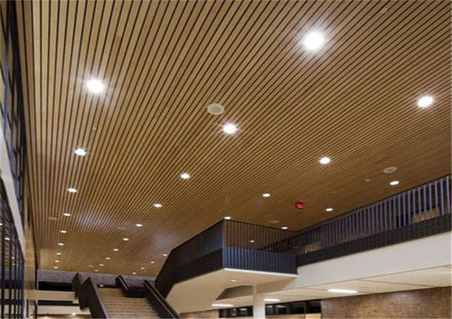 鋁方通鋁扣板廠家-圓形鋁方通吊頂安裝