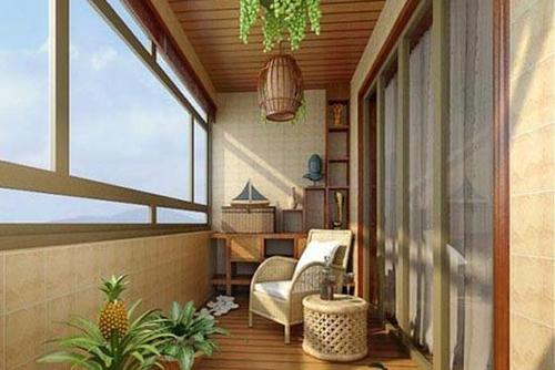 客廳陽臺做集成吊頂-裝不裝陽臺鋁扣板吊頂