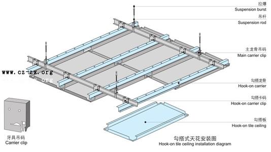 勾搭鋁扣板-鋁扣板吊頂的花色要怎么選