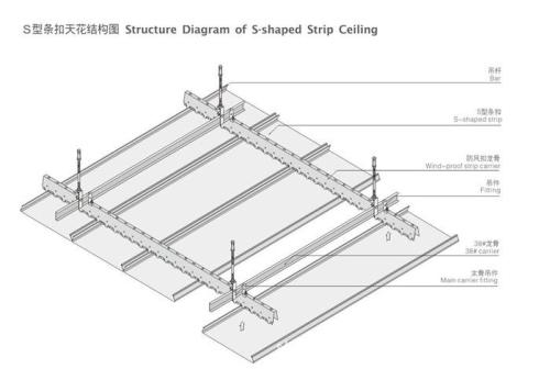 吊頂鋁條扣板-來看看C型鋁條扣吊頂優點有沒有打動你