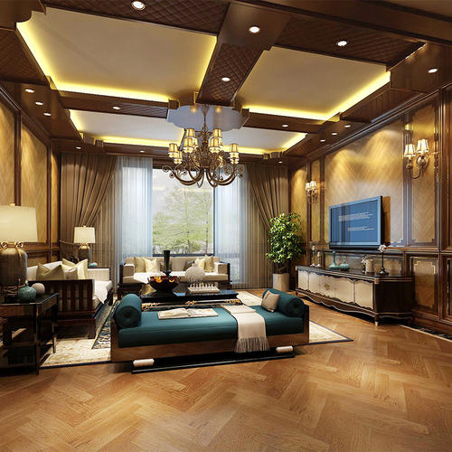 新型集成吊頂材料-新型輕奢鋁蜂窩板吊頂來襲