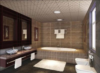 衛生間鋁扣板效果圖-衛生間鋁扣板吊頂圖片大放送