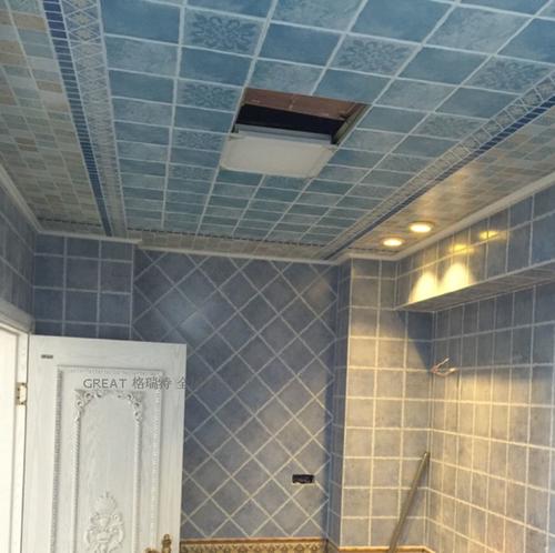 鋁扣板藍色-中山鋁扣板廠家來講講鋁扣板吊頂顏色搭配怎么做