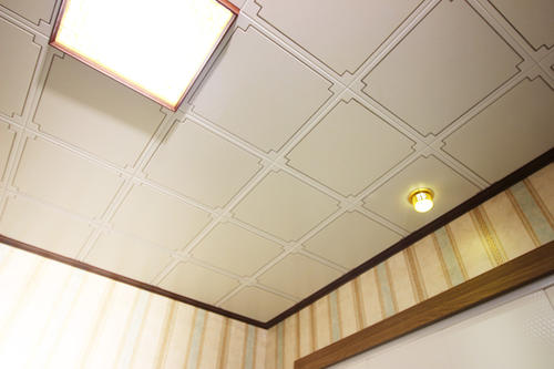 鋁扣板大廳新中式吊頂效果圖-新中式鋁扣板吊頂效果圖怎么樣