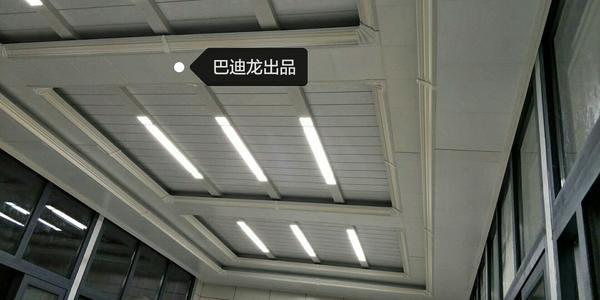 墻頂鋁扣板效果圖-鋁扣板集成吊頂效果圖