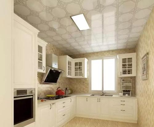廚房集成吊頂效果材質(zhì)-廚房鋁扣板吊頂廠家給你深度剖析鋁扣板和石膏板那個(gè)更好