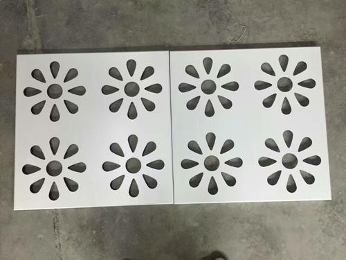 鋁扣板和沖孔鋁板-帶沖孔鋁扣板吊頂圖片來給你講講沖孔鋁扣板這些事