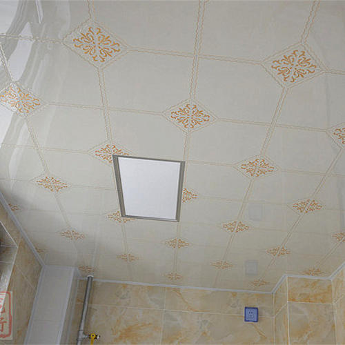 客廳通用集成吊頂-客廳鋁扣板吊頂的三種常見類型效果圖