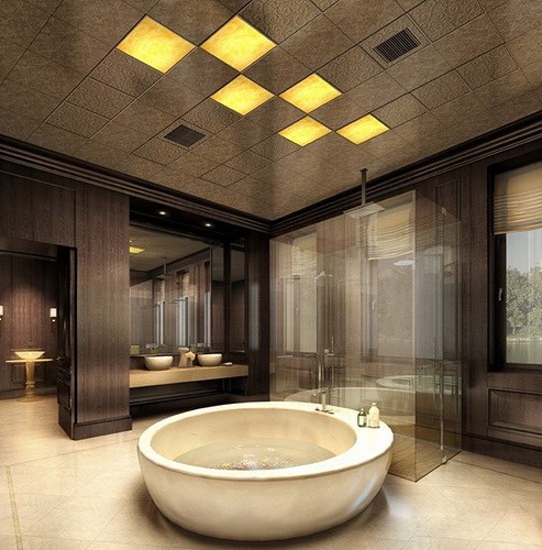 衛生間鋁扣板效果圖-衛生間鋁扣板吊頂圖片大放送