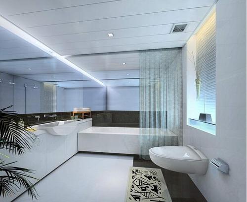 衛生間鋁扣板效果圖-衛生間鋁扣板吊頂圖片大放送