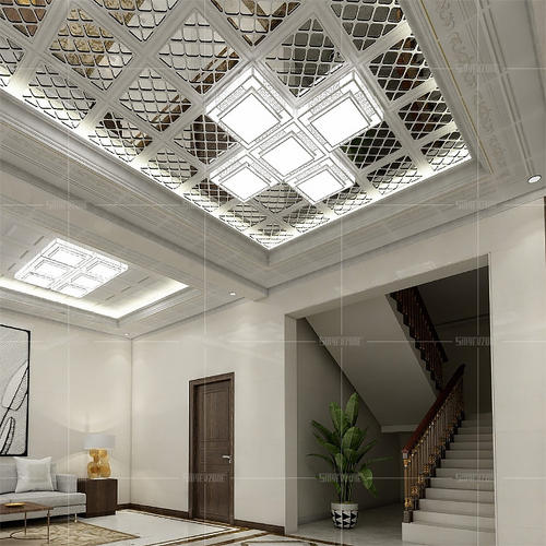 客餐集成吊頂半吊-家里裝鋁扣板集成吊頂