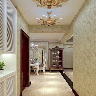 簡歐集成天花吊頂-客廳鋁天花吊頂效果圖大合集