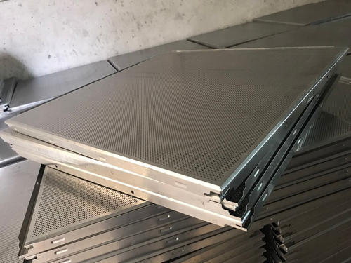 吸音鋁扣板價格-沖孔鋁扣板吊頂的特點