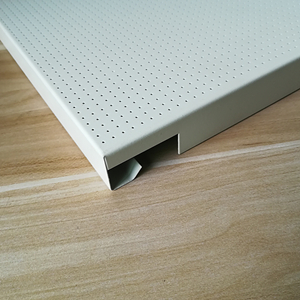 白色鋁單板微孔-佛山鋁天花廠家教你選購微孔板