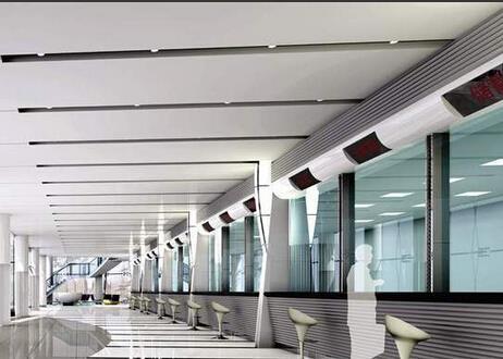 鋁單板一線牌子-廠區鋁單板吊頂工程案例