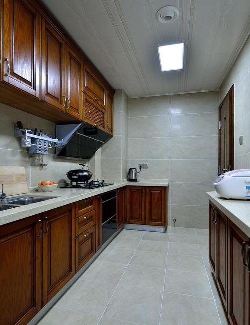 中式廚房鋁扣板-廚房鋁扣板吊頂效果圖