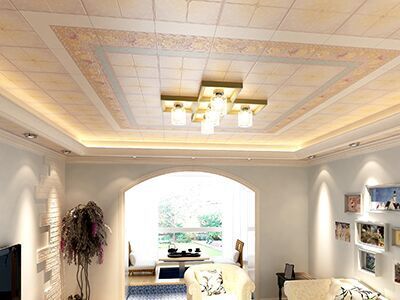 餐廳集成吊頂鋁扣板-集成吊頂鋁扣板套餐-集成吊頂鋁扣板客餐廳二級