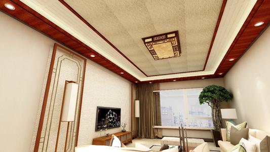 中式集成吊頂墻-新中式鋁扣板吊頂效果圖怎么樣