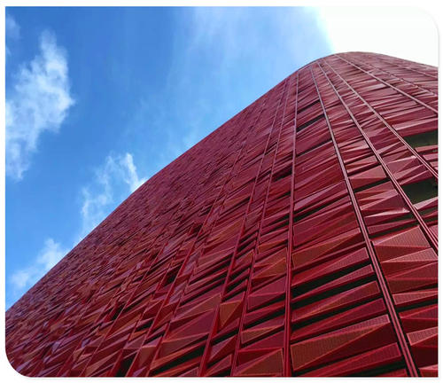 萍鄉木紋鋁單板廠-工程鋁扣板廠家這就給大家盤盤鋁單板幕墻的優勢有哪些