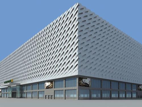 火車站弧形鋁單板-加油站便利店外墻用鋁單板定做廠家