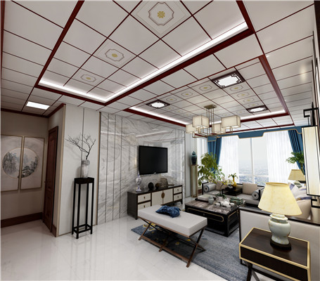 新中式吊頂效果圖 新中式吊頂效果圖