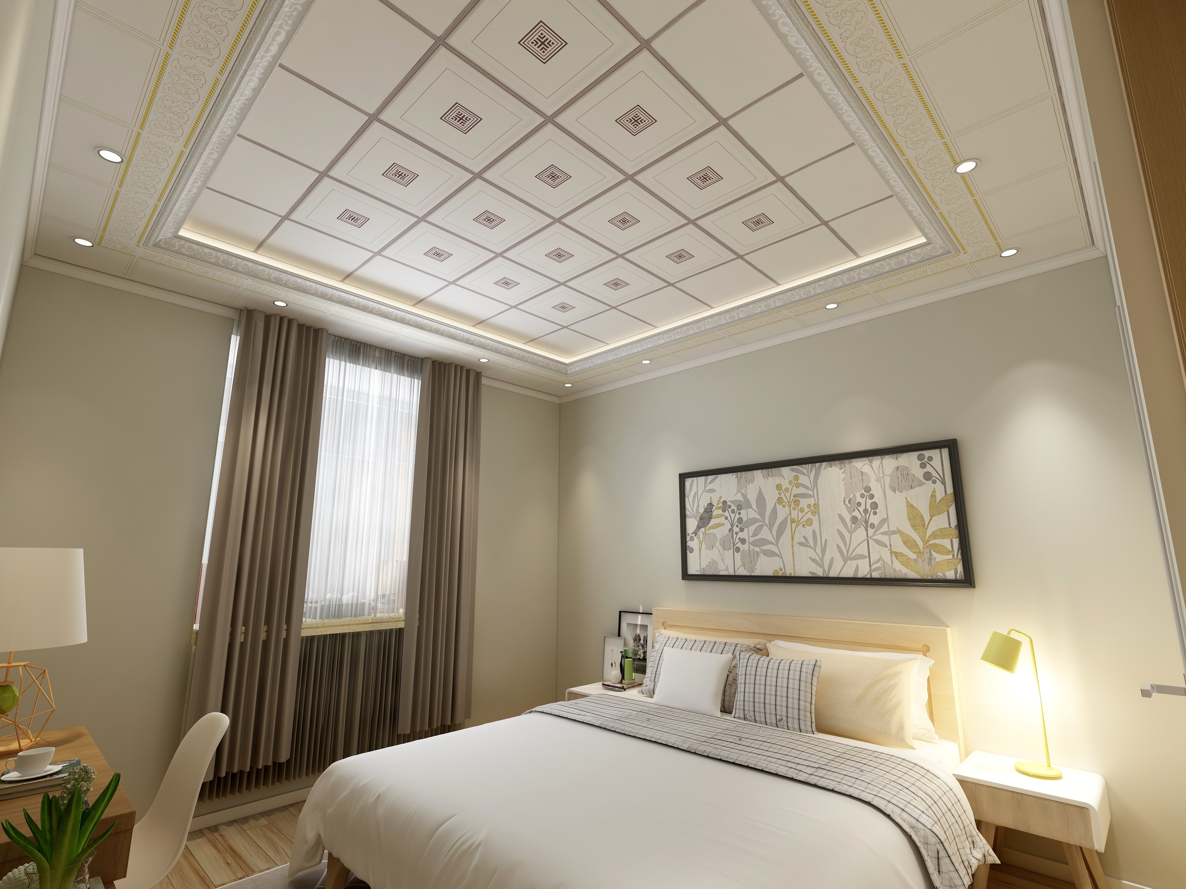 臥室吊頂效果圖 臥室吊頂效果圖