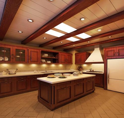 木紋集成吊頂中式-你想了解的木紋鋁方通吊頂?shù)膯栴}