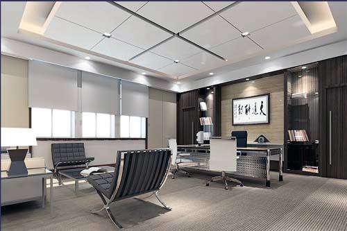 辦公室鋁扣板天花-佛山鋁天花廠家講解穿孔鋁扣板的特點有哪些
