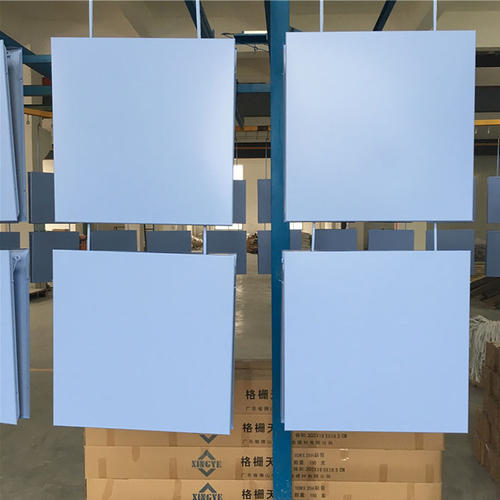 600x600鋁扣板吊頂效果圖-新式鋁蜂窩大板吊頂效果圖