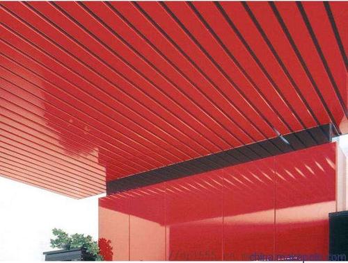 鋁扣板紅色-跟蜂窩鋁扣板廠家了解一下蜂窩板