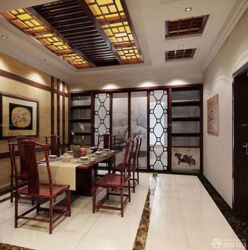 中式鋁扣板-新中式餐廳吊頂常見原材料