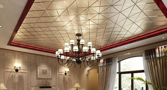 吊頂效果圖鋁扣板家用-鋁扣板集成吊頂效果圖