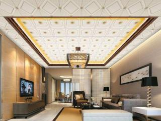 集成吊頂鋁材鋁扣板廠-鋁扣板吊頂下吊多少