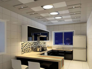 裝飾鋁扣板吊頂怎么樣-除了走廊過道鋁扣板吊頂