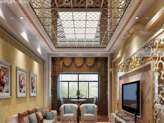 餐廳鋁扣板吊頂搭配-餐廳使用鋁格柵吊頂