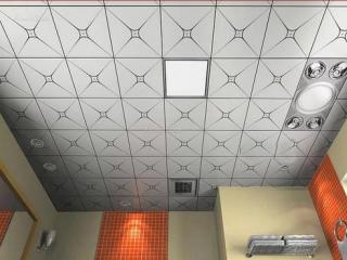 浴室鋁扣板吊頂-衛(wèi)生間吊頂適用什么燈具呢