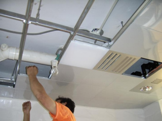 陽臺鋁扣板吊頂圖片大全-開放式陽臺可以用鋁扣板吊頂嗎